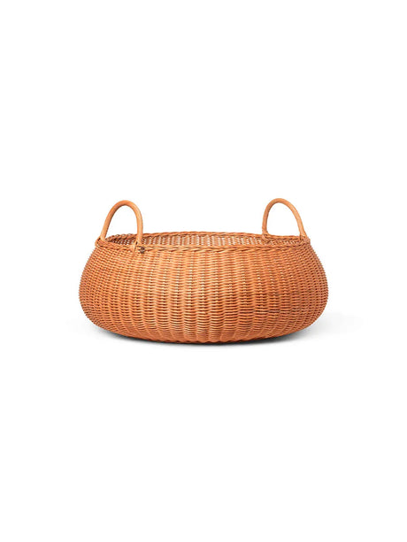Braided Basket, låg från Ferm Living - Jacobsen Plus