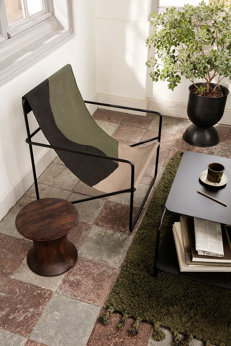 Spin Stool, Brun från Ferm Living - 5 - Jacobsen Plus