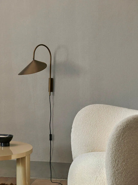 Arum Swivel vägglampa från Ferm Living - Black - Jacobsen Plus