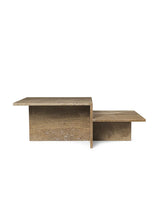 Distinct soffbord, mörkbrun Travertin från Ferm Living - 4 - Jacobsen Plus