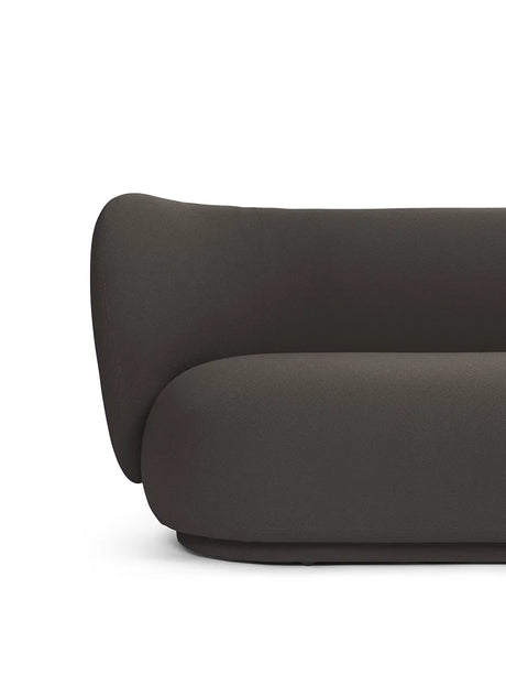Rico Soffa 2 Grain, choklad från Ferm Living - 4 - Jacobsen Plus
