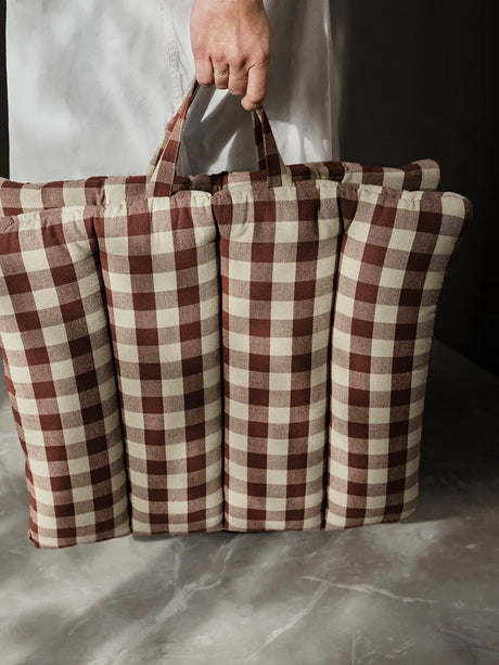 Bothy Check Hopfällbar matta från Ferm Living - 3 - Jacobsen Plus