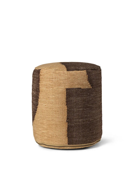 Forene Cylinder Pouf från Ferm Living - Jacobsen Plus