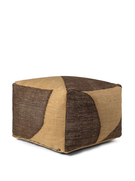 Forene Square Pouf från Ferm Living - Jacobsen Plus