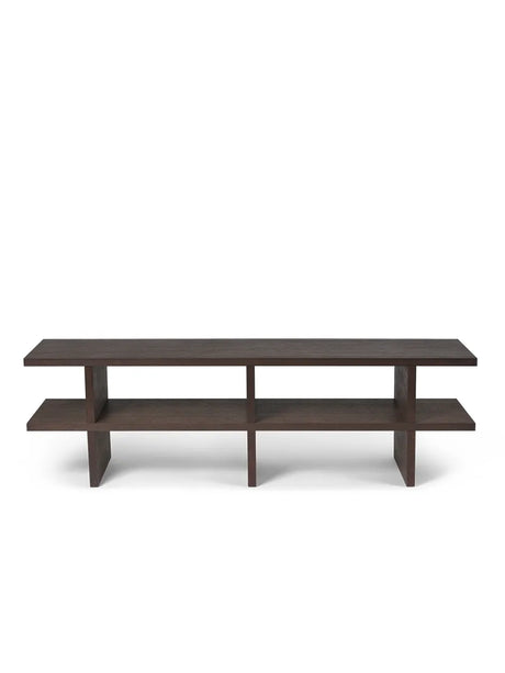 Kona bänk, mörkbetsad ek från Ferm Living - Jacobsen Plus
