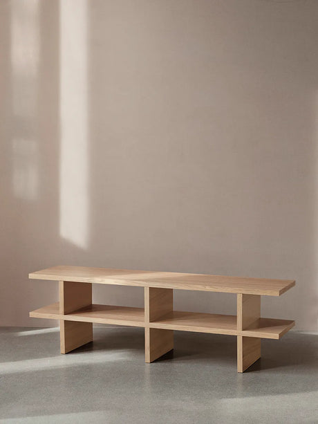 Kona-bänk, naturlig ek från Ferm Living - 2 - Jacobsen Plus
