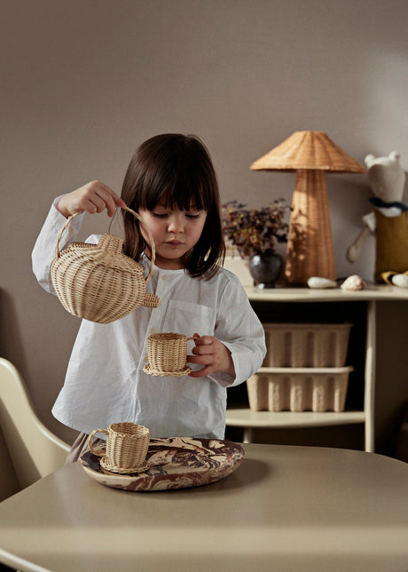 Rattan-te-set från Ferm Living - 2 - Jacobsen Plus