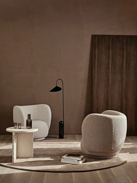 Rico Lounge Chair, soft bouclé från Ferm Living - 3 - Jacobsen Plus