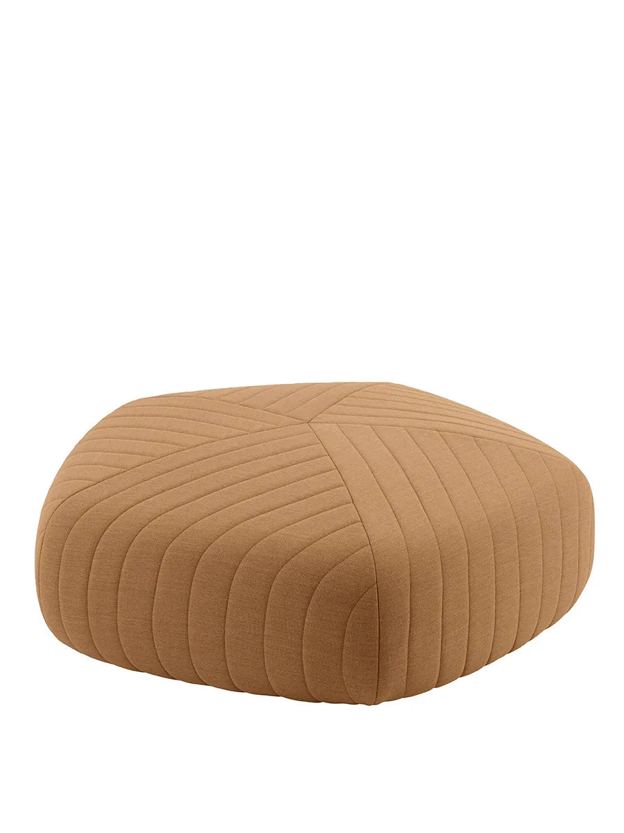 Five Pouf, extra stor från Muuto - Fiord 451 - Camel - Jacobsen Plus