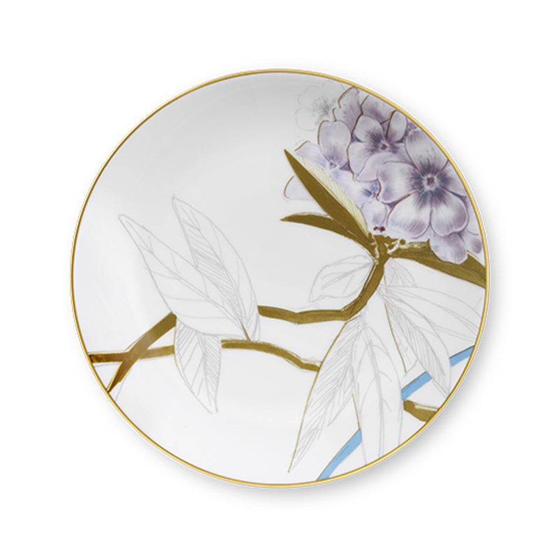 Royal Copenhagen Flora tallrik, rhododendron, 19 cm - 1 - Jacobsen Plus