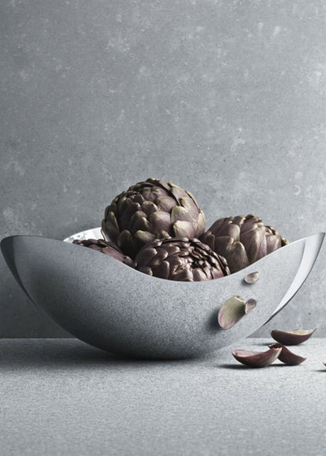 Bloom blank skål, stor från Georg Jensen - 2 - Jacobsen Plus