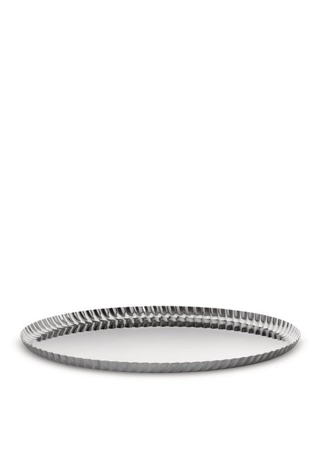 Alessi pleats bricka 31 cm, från Alessi - Stål - Jacobsen Plus