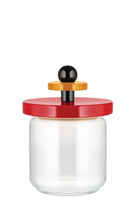 Förvaringsglas, från Alessi - 75 cl / Röd - Jacobsen Plus