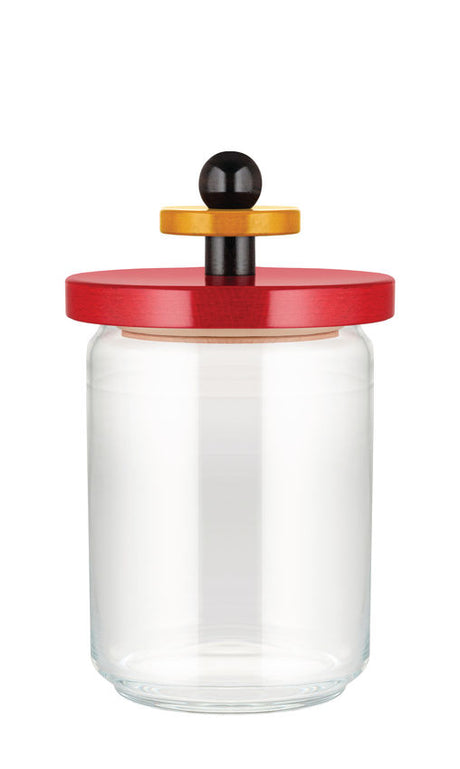 Förvaringsglas, från Alessi - 75 cl / Röd - Jacobsen Plus