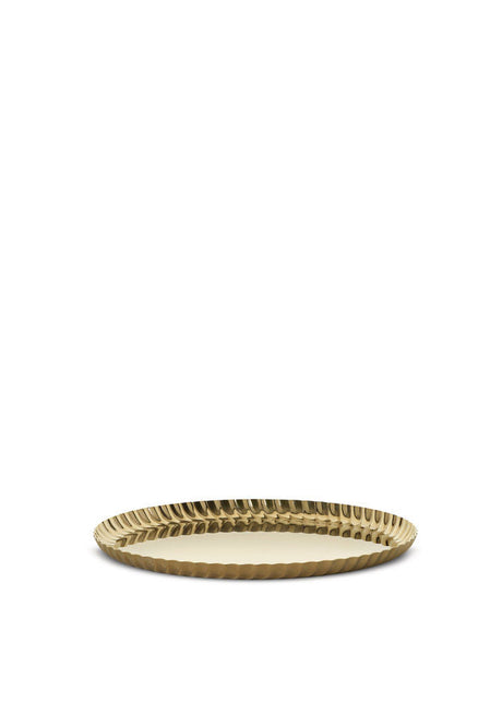 Alessi pleats bricka 23 cm, från Alessi - Stål - Jacobsen Plus