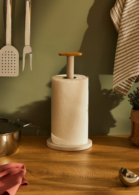 Mattina Hushållspappershållare från Alessi - Mørkegrå - Jacobsen Plus