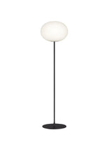 Glo-Ball F, Svart golvlampa från Flos - F3: Ø: 450 x H: 1850 mm - Jacobsen Plus