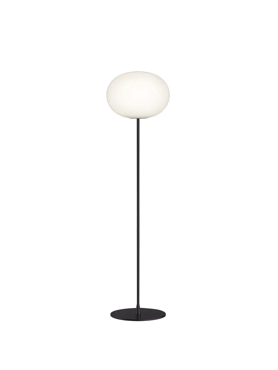 Glo-Ball F, Svart golvlampa från Flos - F1: Ø: 330 x H: 1350 mm - Jacobsen Plus