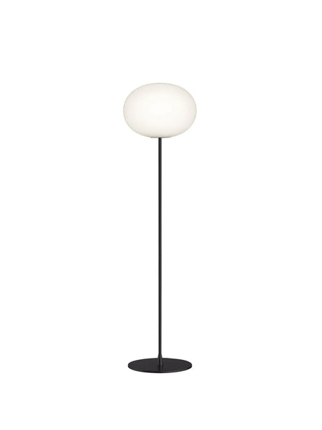 Glo-Ball F, Svart golvlampa från Flos - F1: Ø: 330 x H: 1350 mm - Jacobsen Plus