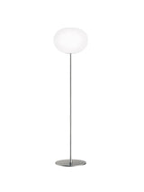 Glo-Ball F, Silver golvlampa från Flos - F2: Ø: 330 x H: 1750 mm - Jacobsen Plus
