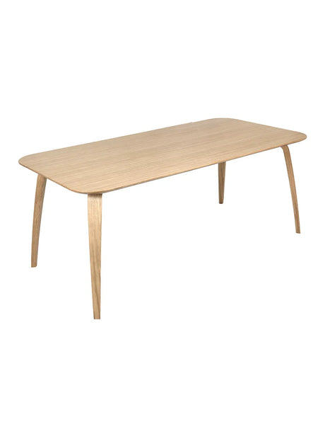 GUBI Matbord, 180 x 90 cm från GUBI - Sortlakeret Ask - Jacobsen Plus