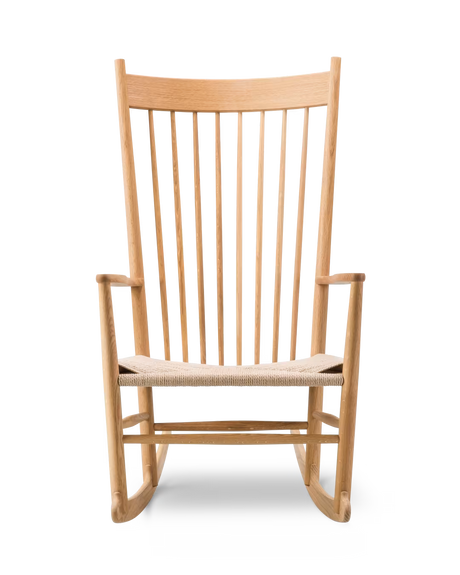 J16 Gungstol av Hans J. Wegner - Ek olie-Naturflet - Jacobsen Plus
