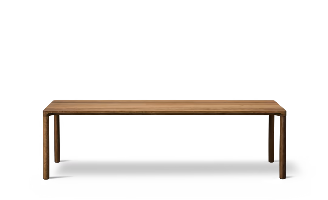 Piloti Wood soffbord, 120x39, H:35 cm av Hugo Passos - Rökt eg olie - Jacobsen Plus