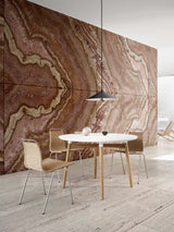 BA103 Preludia matbord, vit laminat, oljad ek från Carl Hansen & Søn - 2 - Jacobsen Plus