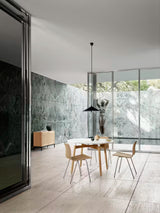 BA103 Preludia matbord, vit laminat, oljad ek från Carl Hansen & Søn - 3 - Jacobsen Plus