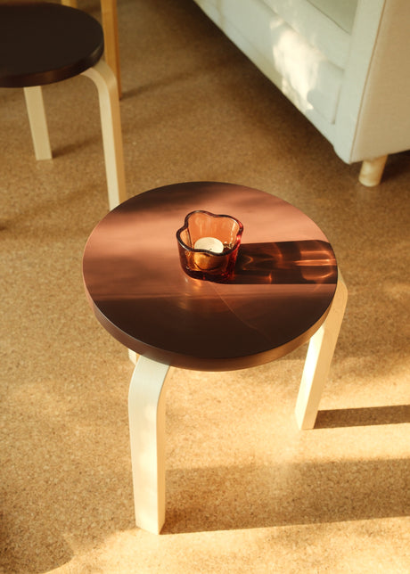 Limited Edition Stool 60, Mahognybrun från Artek - 2 - Jacobsen Plus