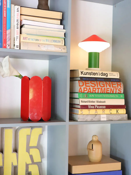 Whipped Portabel Bordslampa, lysande orange från LEO Objects - 4 - Jacobsen Plus