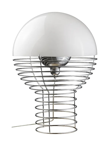 Wire bordslampa, Ø40 av Verner Panton - Vit Ø: 40 cm - Jacobsen Plus