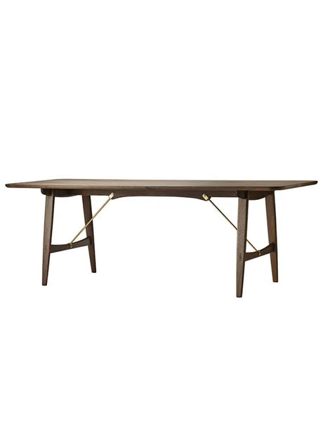 BM1160 Jaktbordet, 210 x 82 cm. av Børge Mogensen - Ek / Lak - Jacobsen Plus
