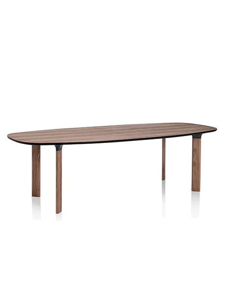 Analog Bord JH83 från Fritz Hansen - Ek finér / Svart / Svart lakeret eg - Jacobsen Plus