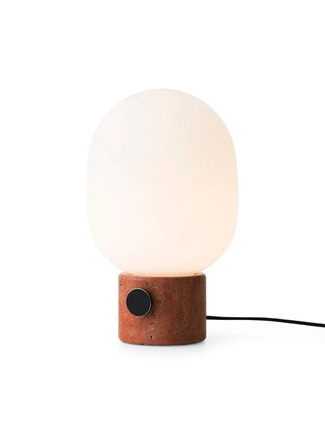 JWDA bordslampa, röd travertin från Audo Copenhagen - Jacobsen Plus