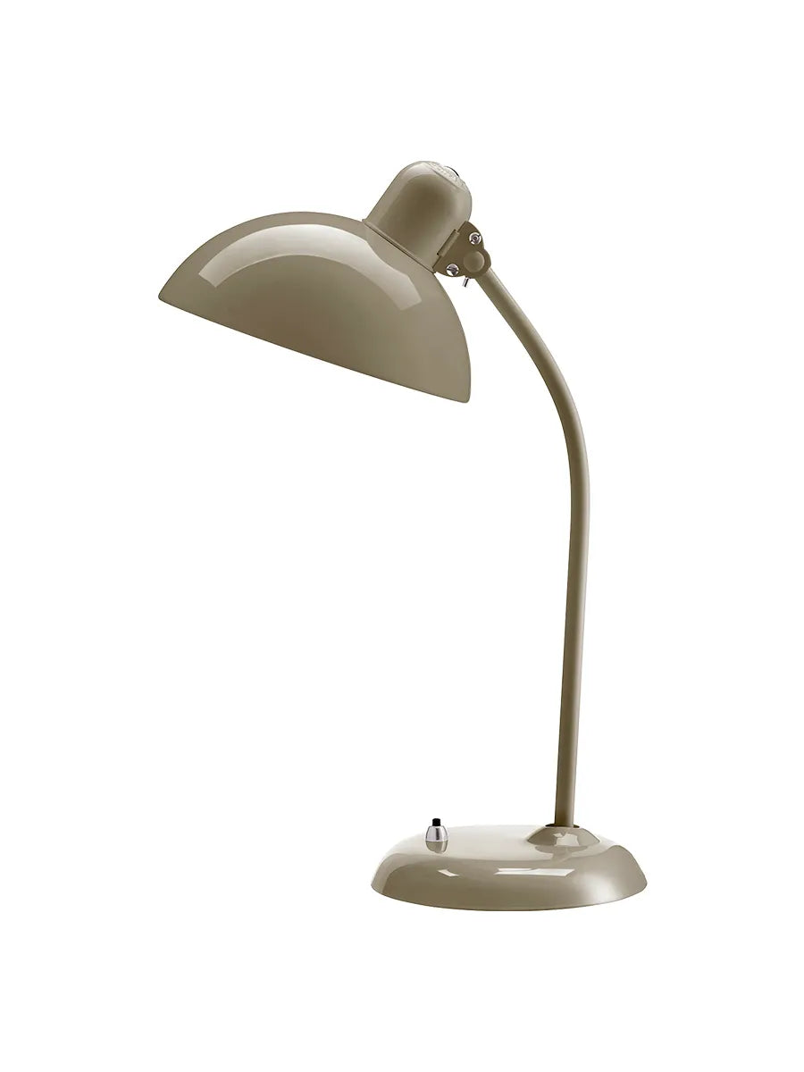 Kaiser Idell Bordslampa, vinklingsbar från Fritz Hansen - Olive Green - Jacobsen Plus