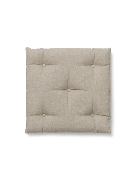 Dyna till Safari-stolen från Carl Hansen & Søn - Naturkanvas / Med knapper - Jacobsen Plus