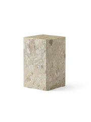 Plinth Tall Sand Kunis Breccia marmor från Audo Copenhagen