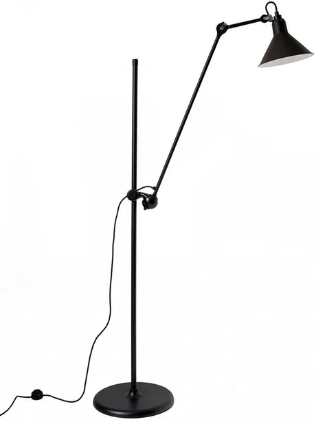 Nr. 215 golvlampa från Lampe Gras - Svart stel / Svart - Jacobsen Plus