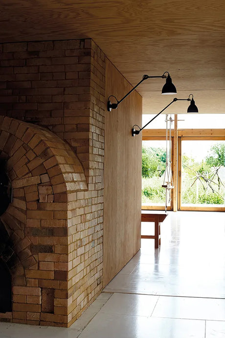 Nr. 304 L40 vägglampa från Lampe Gras - Svart stel / Svart - Jacobsen Plus