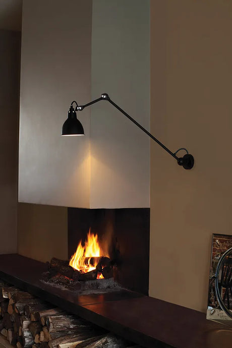 Nr. 304 L60 vägglampa från Lampe Gras - Svart stel / Svart - Jacobsen Plus