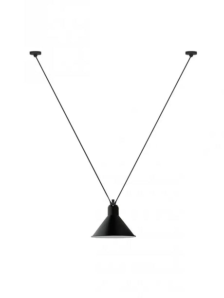 Nr. 323L Loftlampa från Lampe Gras - Svart - Jacobsen Plus