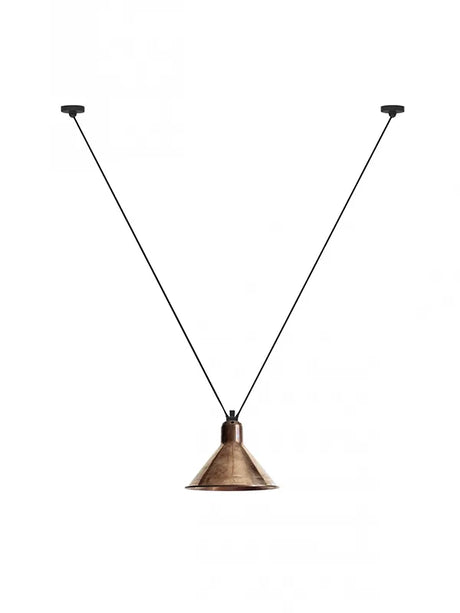 Nr. 323L Loftlampa från Lampe Gras - Svart - Jacobsen Plus