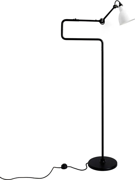 Nr. 411 golvlampa från Lampe Gras - Svart - Jacobsen Plus