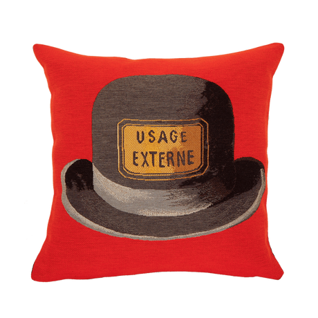 Magritte Le bouchon d’épouvante rouge Kudde från Poulin Design - 1 - Jacobsen Plus