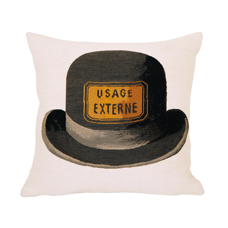 Magritte Le bouchon d’épouvante blanc kudde från Poulin Design - 1 - Jacobsen Plus