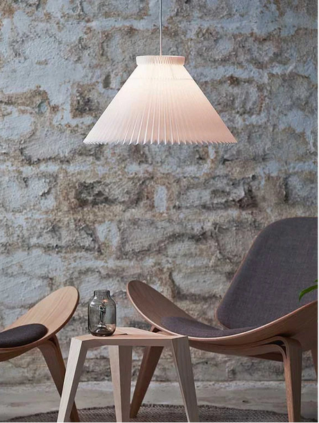 Model 1 lampskärm från Le Klint - 14 cm - papir - Jacobsen Plus