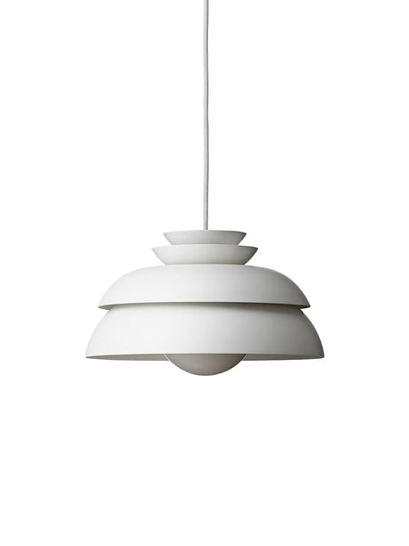 Concert Pendel, Vit från Fritz Hansen - P1 (Ø320mm) - Jacobsen Plus