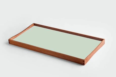 Vändbricka av Finn Juhl - Lyseblå-svart / Lille 23 x 45 cm - Jacobsen Plus