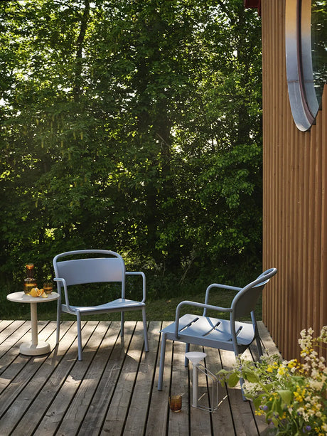 Linear Steel loungestol från Muuto - Anthracite black - Jacobsen Plus
